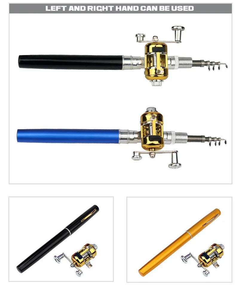 Pocket-Size Telescopic Fishing Rod