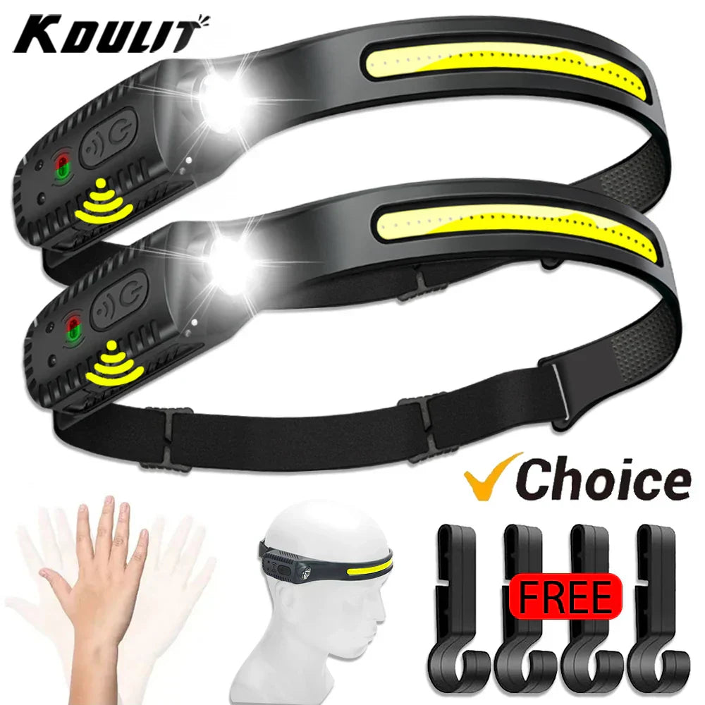 USB Rechargeable LED Headlamp