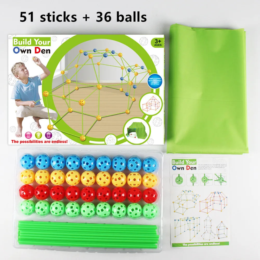 Kids’ Ultimate Fort Building Kit