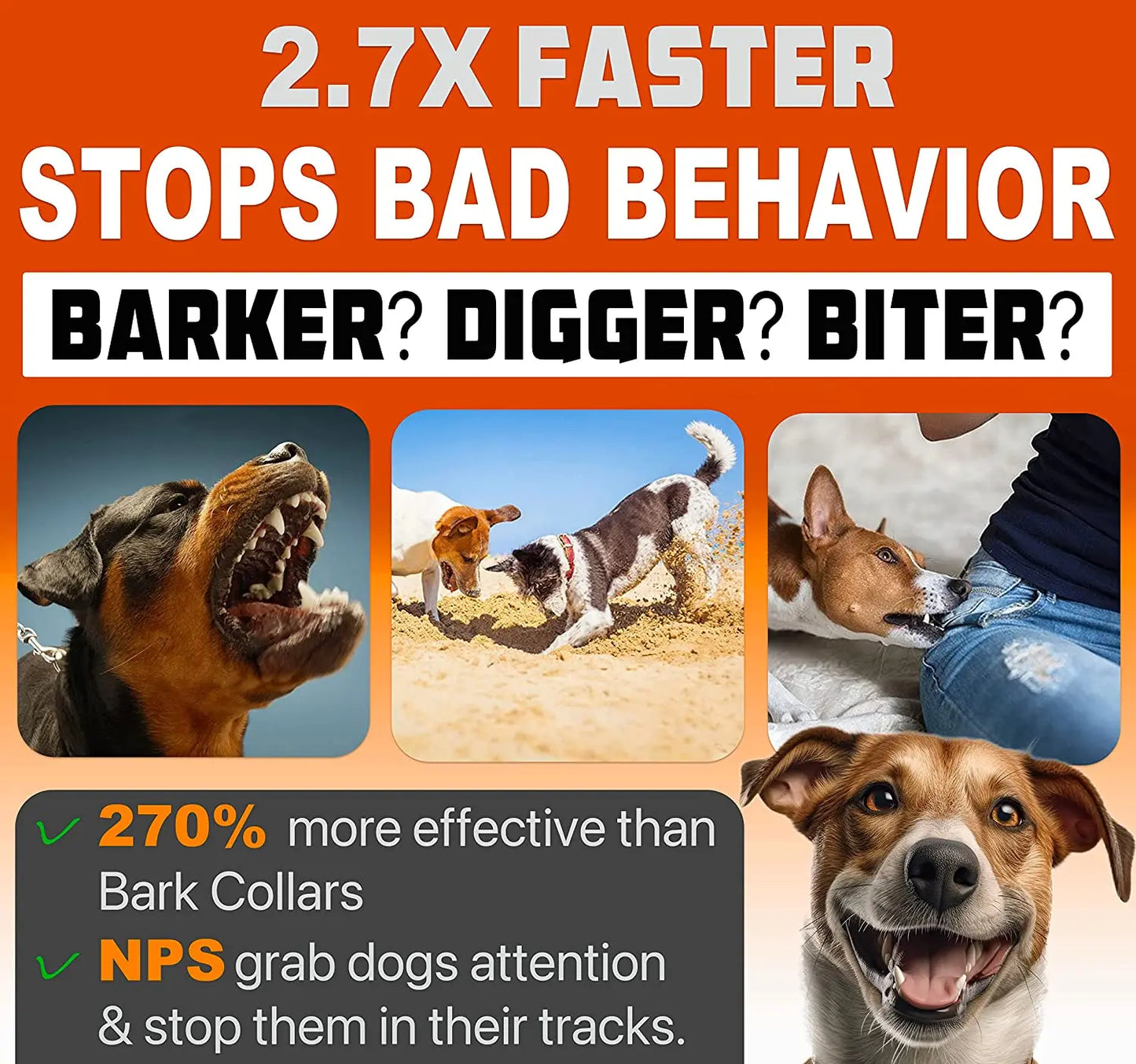 Ultrasonic Dog Trainer & Repeller