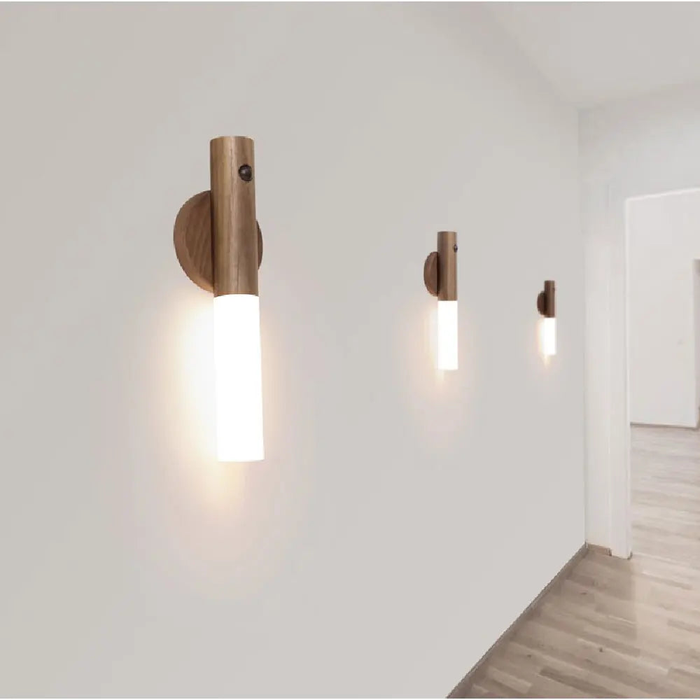 Minimalist LED Wooden Night Light