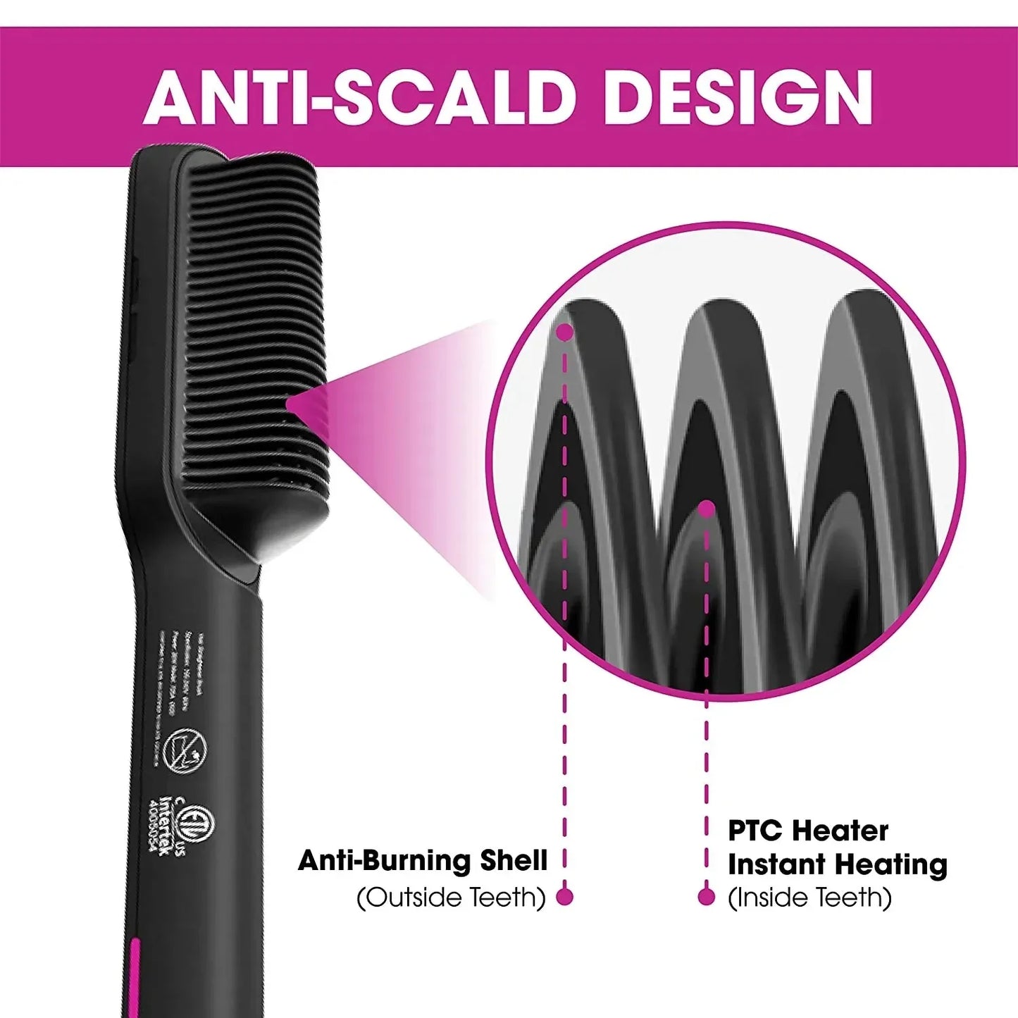 3-in-1 Pro Heated Hot Comb