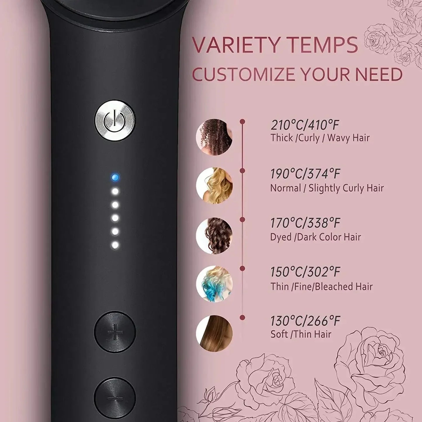 3-in-1 Pro Heated Hot Comb