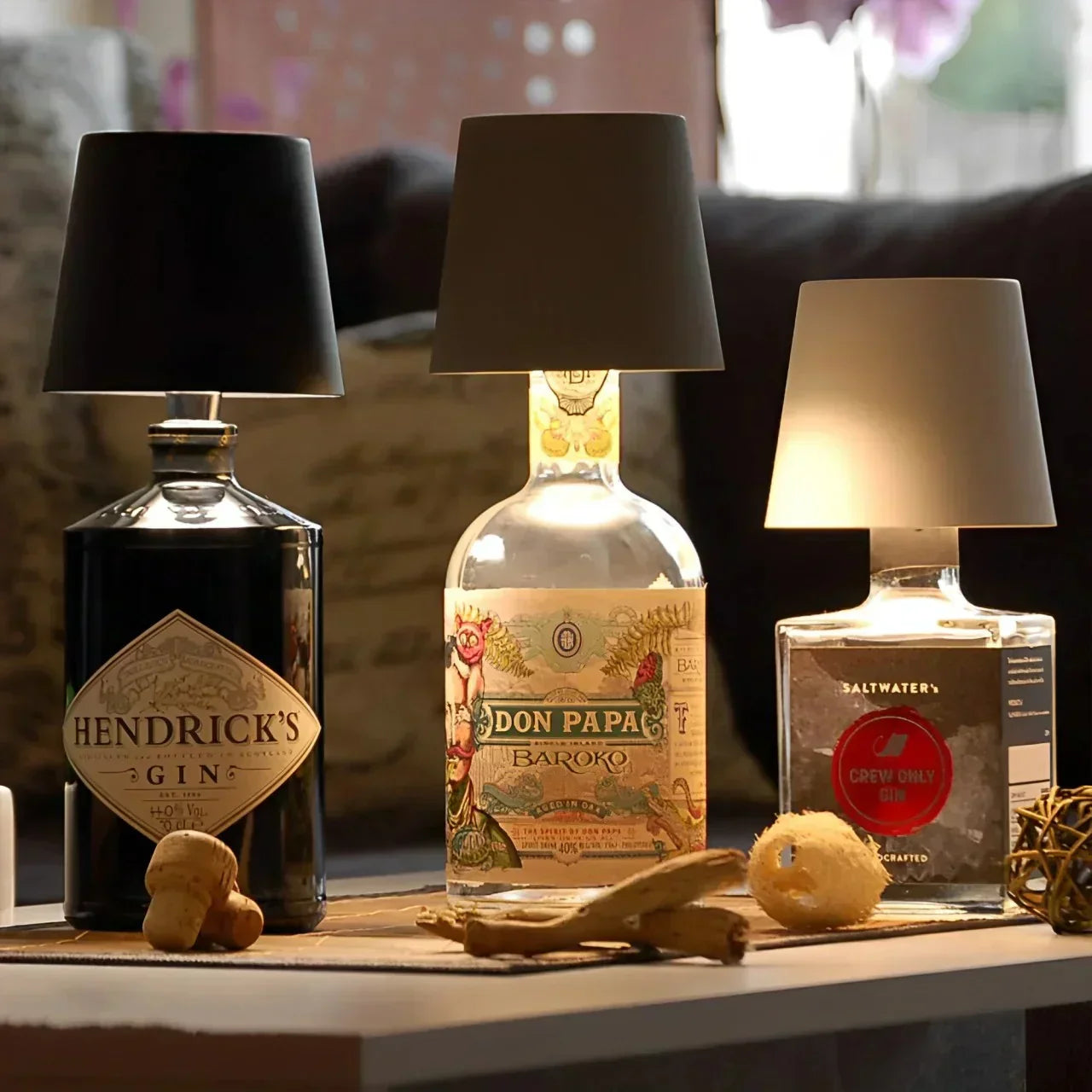 USB Wireless LED Bottle Lamp