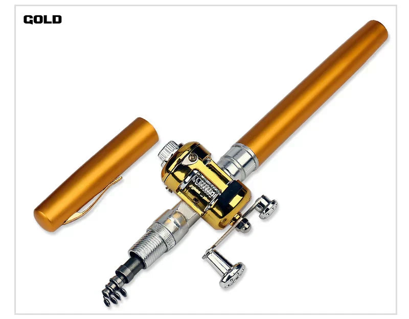 Pocket-Size Telescopic Fishing Rod