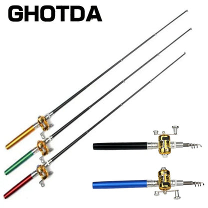 Pocket-Size Telescopic Fishing Rod