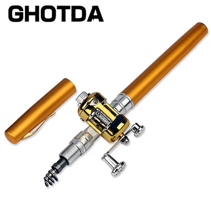 Pocket-Size Telescopic Fishing Rod