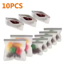 Reusable Silicone Food Storage Bags