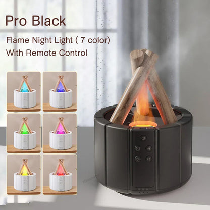 Simulated Flame Aromatherapy Diffuser
