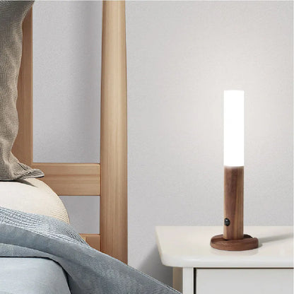 Minimalist LED Wooden Night Light