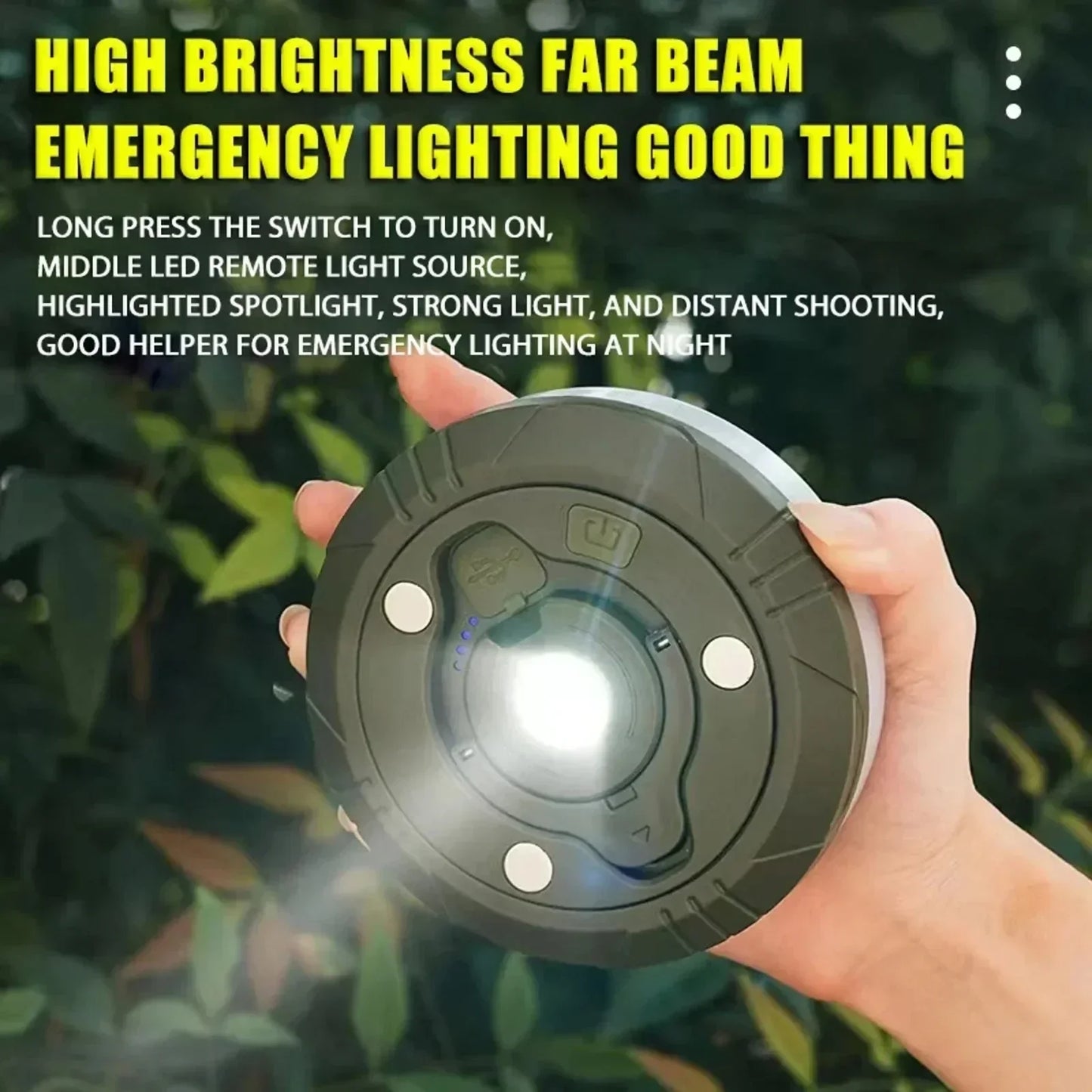 Solar-Powered Camping String Lights