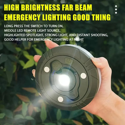 Solar-Powered Camping String Lights
