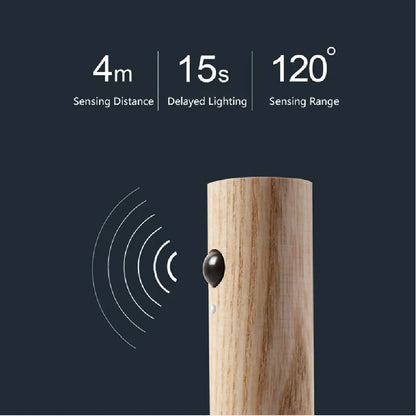 Minimalist LED Wooden Night Light