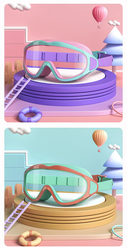 Kids’ Anti-Fog Swimming Goggles