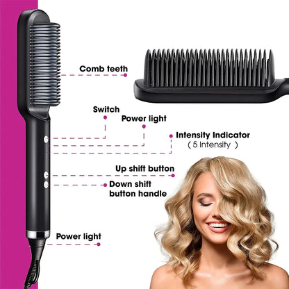 3-in-1 Pro Heated Hot Comb