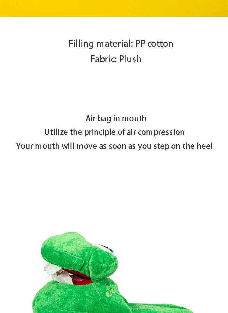 Cartoon Crocodile Slippers