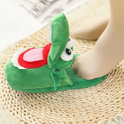 Cartoon Crocodile Slippers