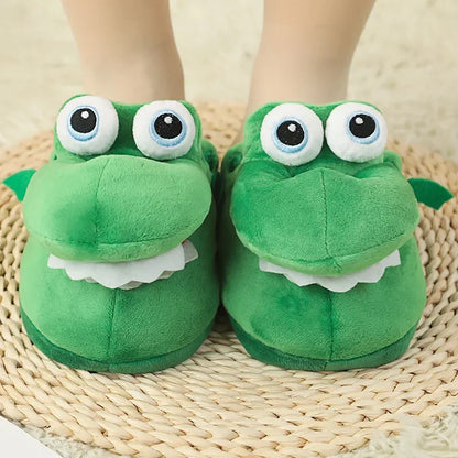 Cartoon Crocodile Slippers