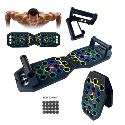 Color-Coded Push-Up Board