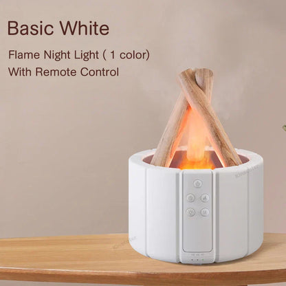 Simulated Flame Aromatherapy Diffuser