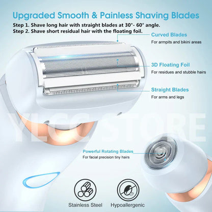 SmoothGlide Women’s Electric Razor
