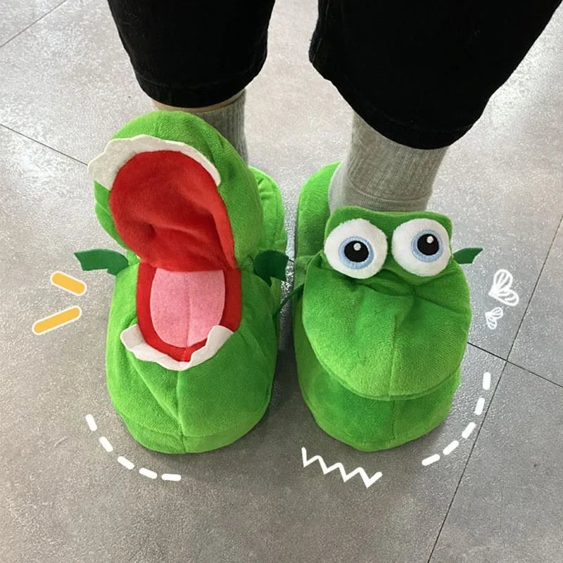Cartoon Crocodile Slippers