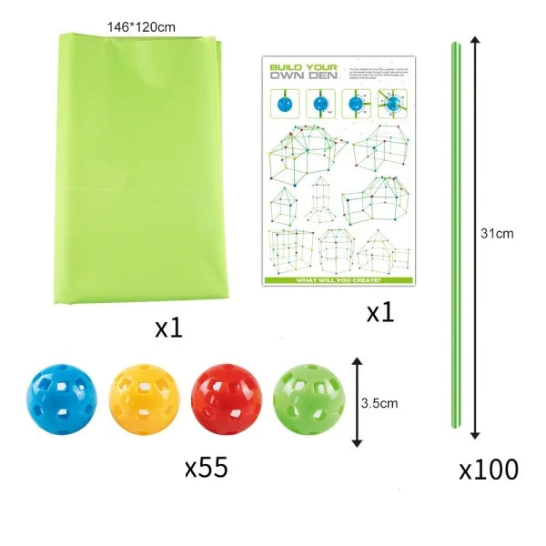 Kids’ Ultimate Fort Building Kit
