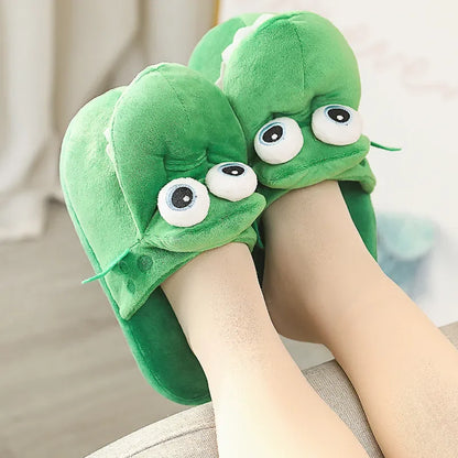 Cartoon Crocodile Slippers