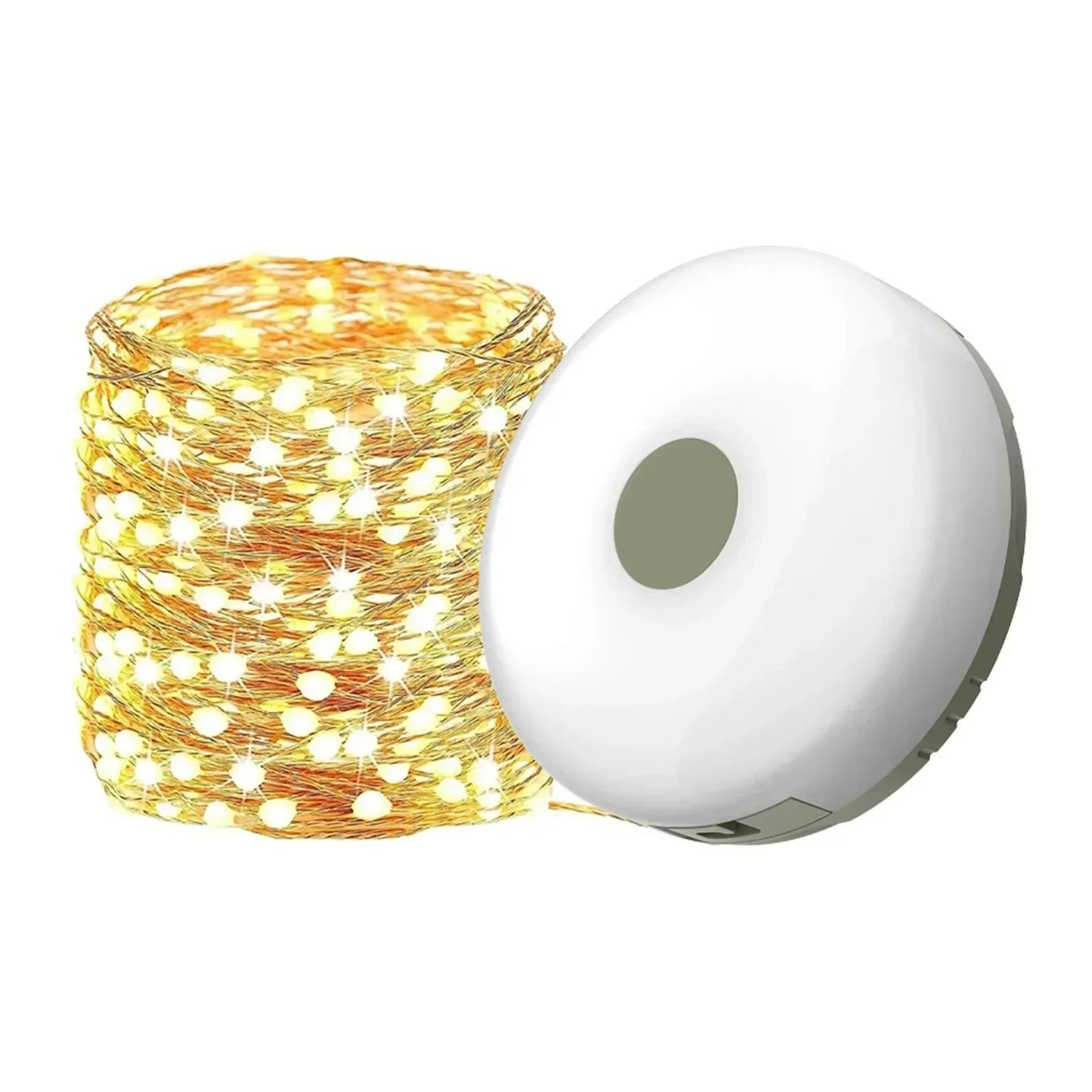 Solar-Powered Camping String Lights