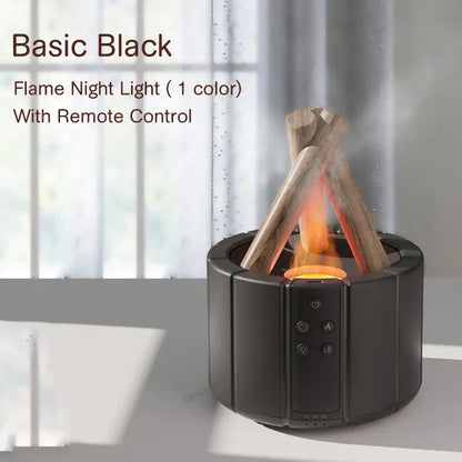 Simulated Flame Aromatherapy Diffuser